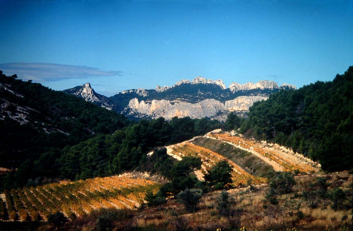 dentelle, provence oktober 1995