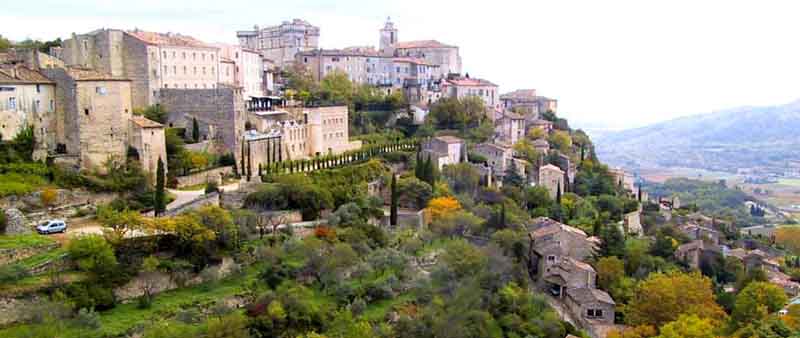 Gordes, Vaucluse, Provence oktober 2003. Fotograf; Lars Andersen