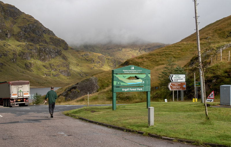 Argyll Forest Park, Skotland d. 21 september 2018. Fotograf; John Strange Petersen