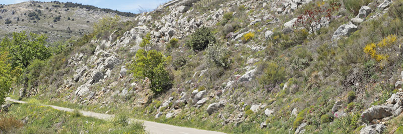 Col de Vence, Alpes-Maritimes, Frankrig d. 9  maj 2019. Fotograf; Lars Andersen