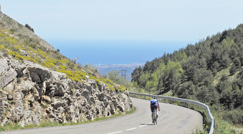 Col de Vence, Alpes-Maritimes, Frankrig d. 9  maj 2019. Fotograf; Lars Andersen