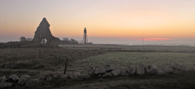 Kirkeruin. Kapelluden, Klppinge, land, Sverige d. 12 oktober 2018. Fotograf; Lars Andersen