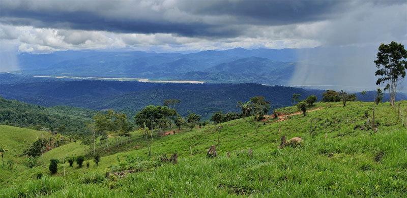 View of Rio Beni, Rurrenabague, Bolivia d. 9 december 2019. Photographer; Peter Mllmann