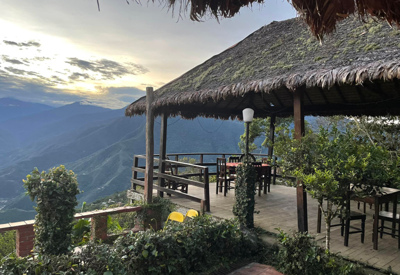 Hotel Esmeralda, Coroico 1800 m., Yungas. Bolivia february 12, 2022. Photographer;  Kirsten Matthiesen