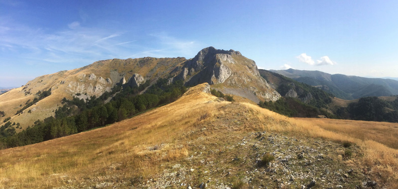 Vrful Arjana 1400 m., Retezat Mountains, Cara?-Severin, Rumnien d. 4 august 2021. Fotograf; Emil Bjerregrd