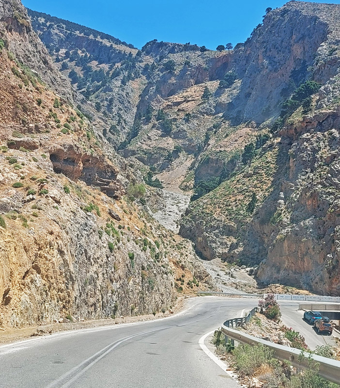 Ilingas ravine, Vritomartis, Kreta, Grkenland d. 31 maj 2022. Fotograf; Lars Andersen