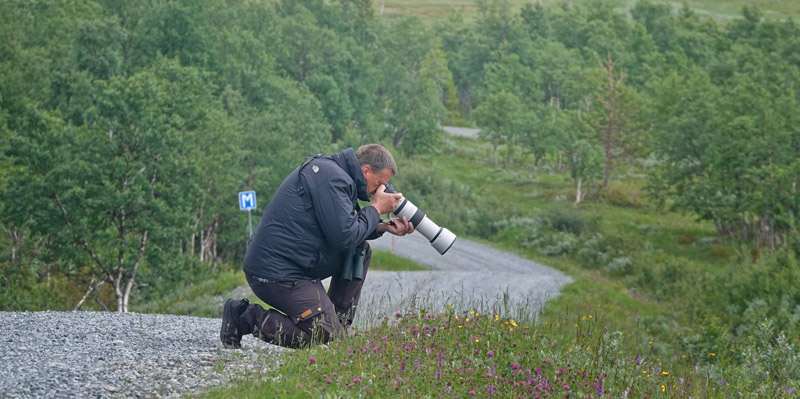 Torkilstöten parkeringsplads 945 m., Ljungdalen, Jämtland, Sverige d. 3 juli 2022. Fotograf; Lars Andersen