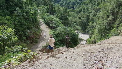 Rio Zongo, Yungas, Bolivia. d. 20 January, 2008. Photographer: Peter Møllmann