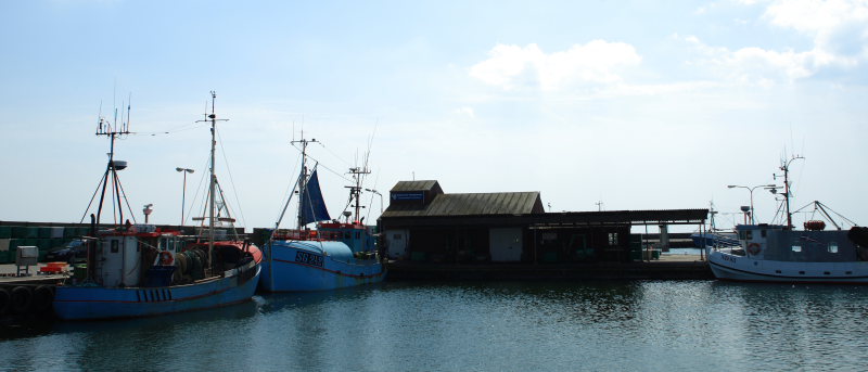 Klintholm havn, Mn. d. 12 Maj 2008. Fotograf: Lars Andersen