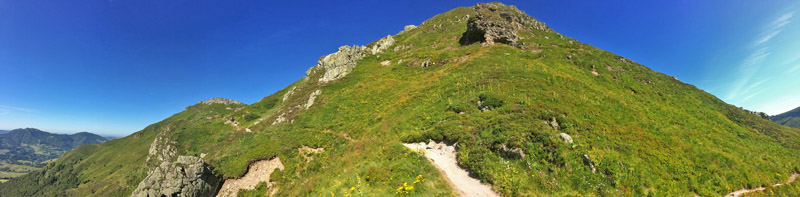 Col de Redondet (1520 m), Massif Central, Cantal, Frankrig d. 25/7 2020. Fotogrtaf; Emil Bjerregård