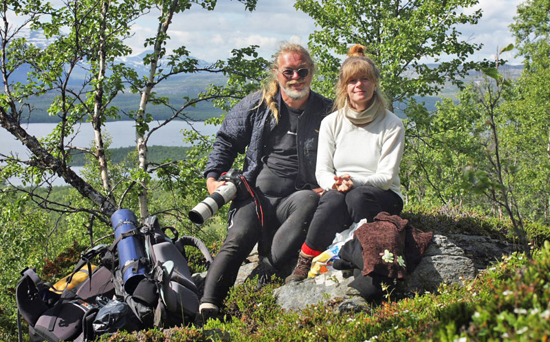 Djupvike, Tornetrsk, Lappland, Sverige. 500 m. d. 7 juli 2008. Fotograf: Lars Andersen