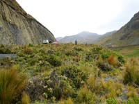 Vejen til Yungas fra La Paz, Bolivia d. 7 januar 2004. Fotograf: Peter Mllmann