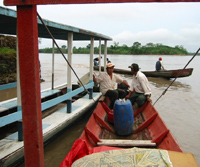 Rurrenabaque, 350 m.h. Bolivia d. 21 januar 2004. Fotograf: Peter Mllmann