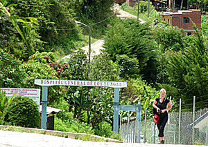 Yungas Hospital i Coroico, Bolivia d. 5 januar 2005. Fotograf: Lars Andersen