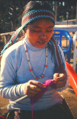 Sing Gompa. Langtang, Nepal i 3300 m. februar 2000. Fotograf: Lars Andersen