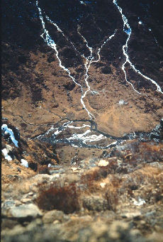 Goseikund. Langtang, Nepal i 4300 m. November 1995. Fotograf: Lars Andersen