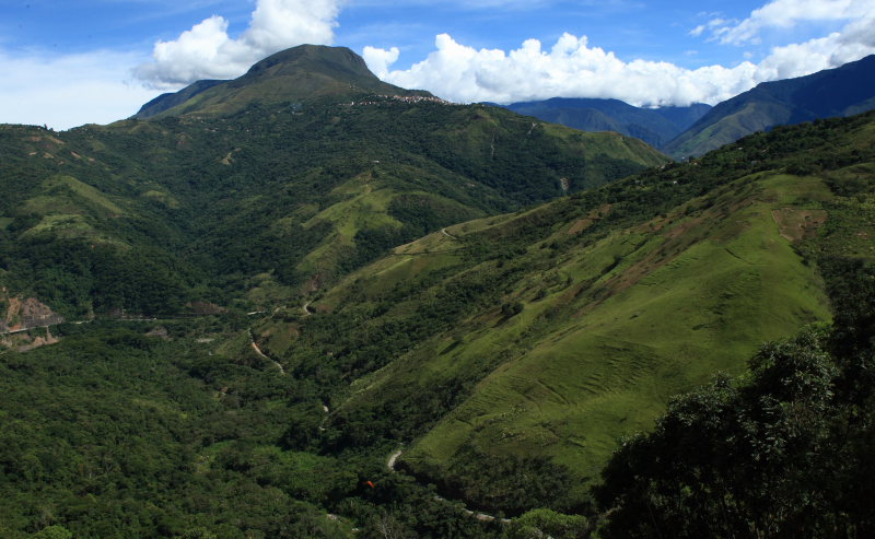 Coroico, Yungas, Bolivia. D. 20 February 2009. Photographer: Lars Andersen