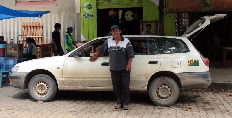 Collectivo taxi. Caranavi, Yungas. d. 10 February 2009. Photographer: Lars Andersen