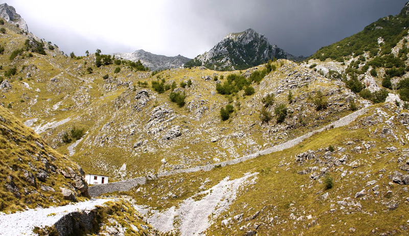 Mount Tambura, Apuan Alps d. 1 august 2011. Fotograf; Tom Nygaard Kristensen