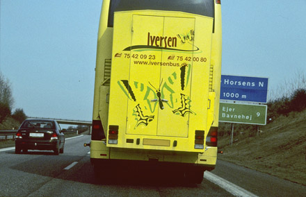 Alexanors Svalehale p bagsnkken. Horsens, Jylland 1998. Fotograf; Tom Nygaard Kristensen