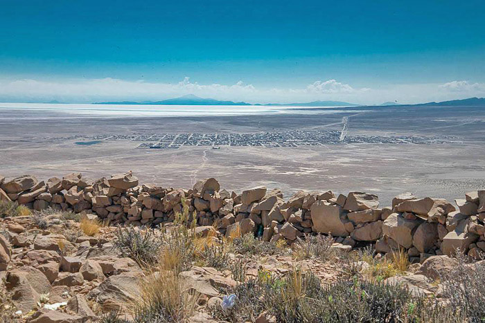 Monte de Calvario, Uyuni, sw. Bolivia d. 2 may 2016. Photographer; Gottfried Siebel