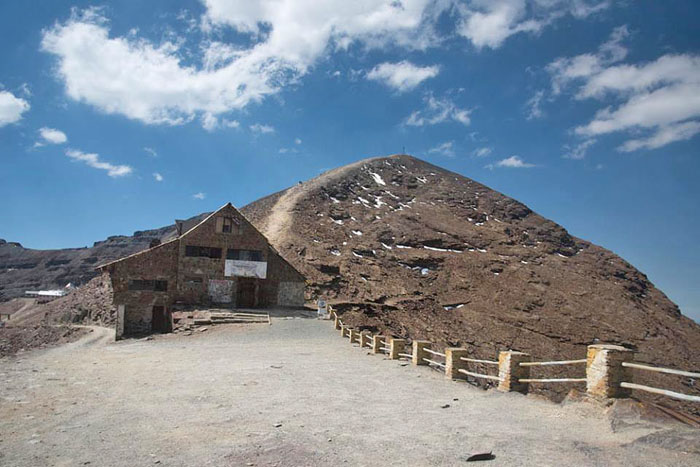 Chacaltaya 5395 m. Cordillčre des Andes, Bolivia d. 23 august 2016. Photographer; Gottfried Siebel