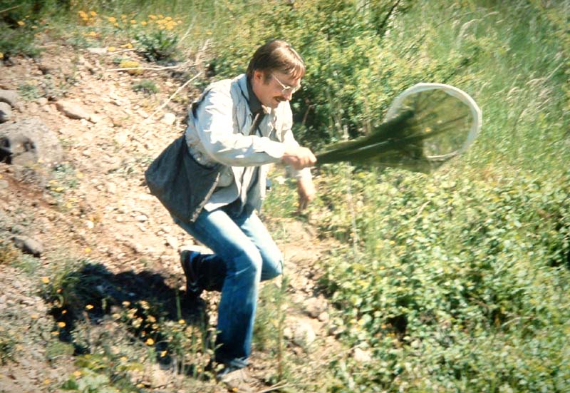 Peter Greve på Öland sommeren 1983. Fotograf; Lars Andersen