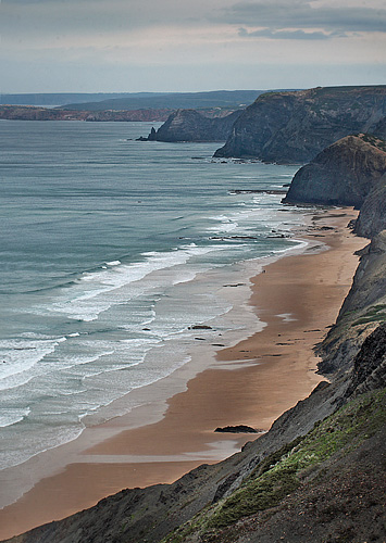 Praia da Ponta Ruiva, Algarve, Portugal d 23 January 2011. Photographer; Lars Andersen