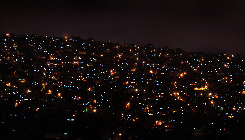 La Paz, elev. 3660 m. d.  15 February 2012. Photographer: Lars Andersen