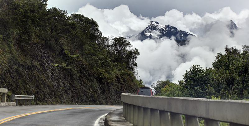 La Cumbre, La Paz, elev. 4660 m. d.  1 February 2012. Photographer: Lars Andersen