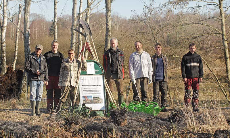 Stenholt Indelukket, Gribskov, Nordsjælland d. 16 marts 2016. Fotograf; Lars Andersen