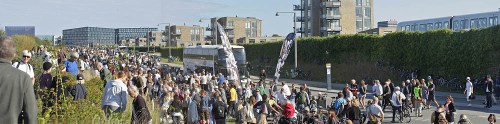 "Demo" p Amager Flled d. 18 september 2016. Fotograf; Lars Andersen