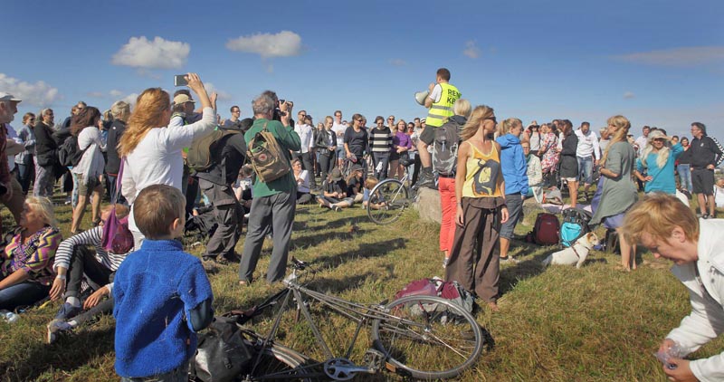 "Demo" p Amager Flled d. 18 september 2016. Fotograf; Lars Andersen