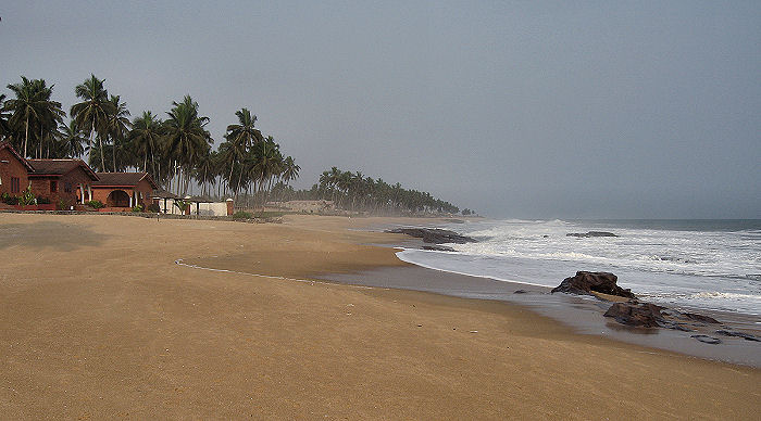 Cape Coast  Coconut Grove hotel, Ghana d. 24 januar 2006. Fotograf: Jan Flindt Christensen