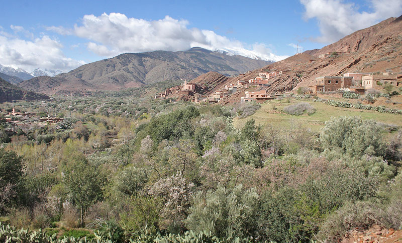 Atlas Mountains, Morocco d. 23 february 2017. Photographer; Erling Krabbe