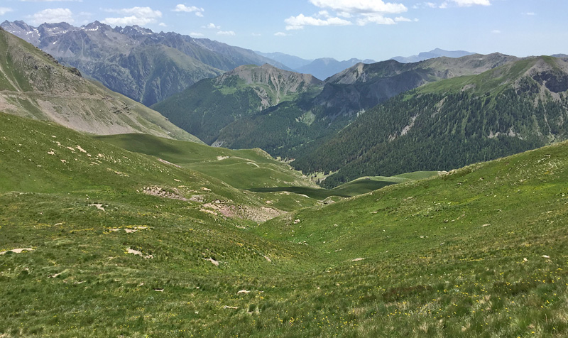 Col de la Bonnet 2600m. Parc de Mercantour, Frankrig d. 7 juli 2017. Fotograf; John Vergo