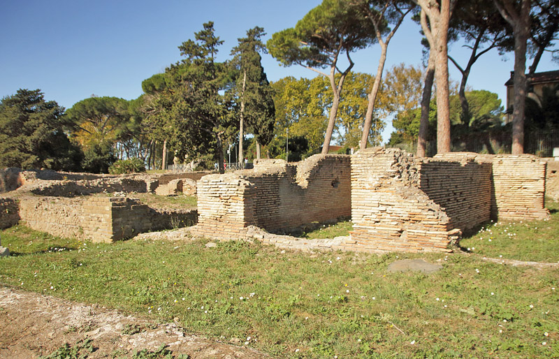 Scavi di Ostia Antica, Italien d. 24 oktober 2017. Fotograf;  Henrik S. Larsen