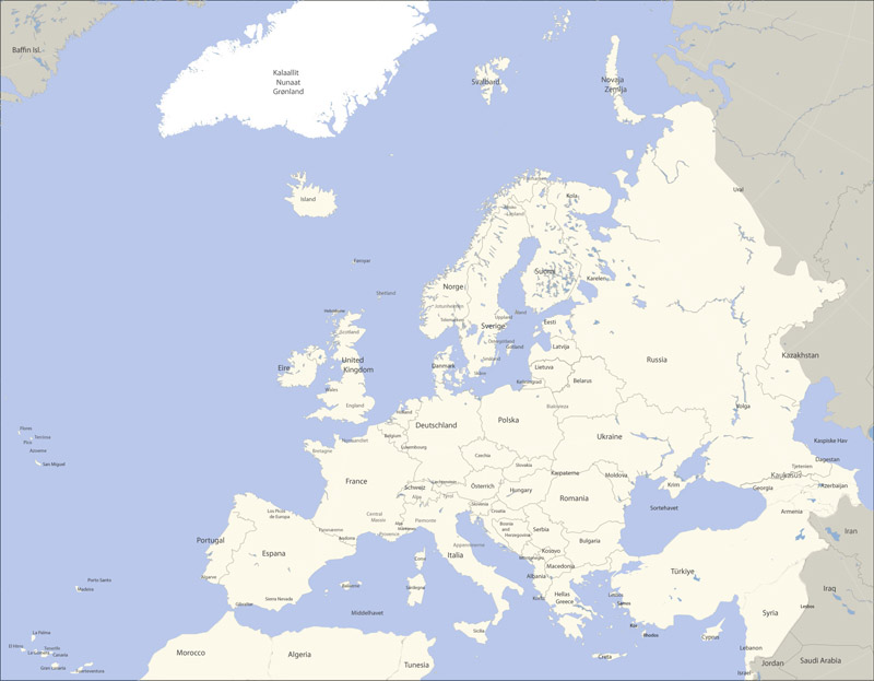 Vestpalarktisk omrde; Der mangler det sydlig Tunis. Det nordlig Libyen, Egypten, Sinai og Israel p kortet, hvor der findes bjergregioner.